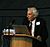  Martin Rees delivering a lecture at Jodrell Bank
