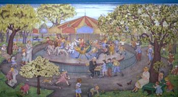 Merry go round by Ethel Spears