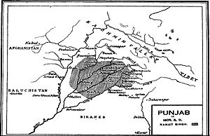 Punjabin 1809 AD-History of Punjab pg32