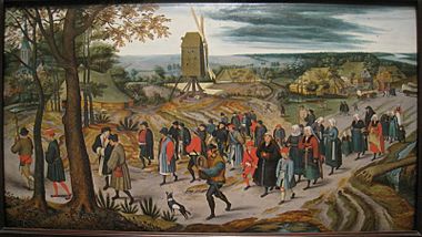 The Marriage Procession, 1623, by Pieter Brueghel the Younger (1564-1637) - IMG 7406
