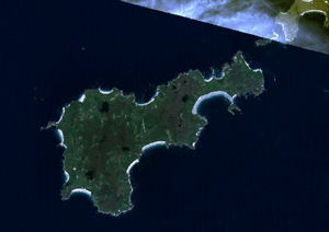 Tiree Satellite Photo