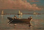 Winslow Homer - Gloucester Harbor (1873)