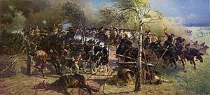 Wojciech Kossak The Battle of Zorndorf (1758) 1899