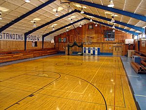 Calhan Colorado High School Gymnasium by David Shankbone
