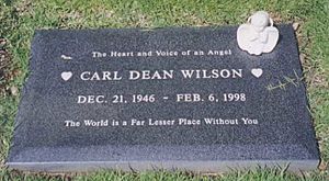 Carl Wilson headstone