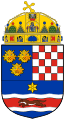 Coa Croatia Country History (with crown) (1868-1918)
