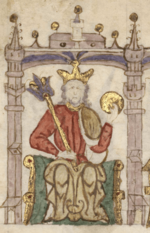 D. Sancho II - Compendio de crónicas de reyes (Biblioteca Nacional de España)