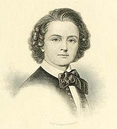 Engraving of Harriet Hosmer