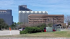 Skyscrapers in the Greenspoint District