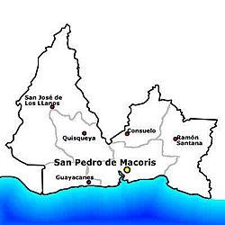 Municipalities of San Pedro de Macorís Province