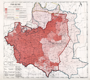 Polish territorial demands on Paris Peace Conference 1919