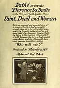 Saint, Devil and Woman