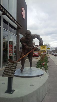 Statue Of Tim Horton