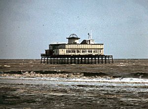 The remains of Skegness pier 1979 - geograph.org.uk - 1582145