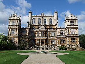 Wollaton hall from front