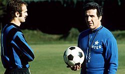 1973–74 Inter Milan - Sandro Mazzola and Helenio Herrera