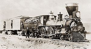 CPRR Locomotive -113 FALCON 1869