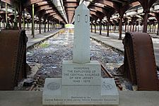 Central Railroad of New Jersey Terminal - Employee Memorial