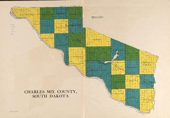 Charles Mix County townships (1931)