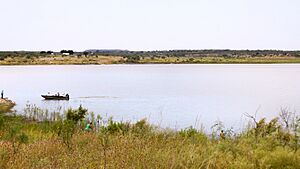 Fisher Lake from San Angelo State Park 2019