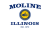 Flag of Moline, Illinois