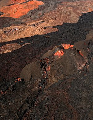 Mauna Loa from the air