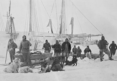 Nansen Johansen depart 14 March 1895
