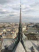 Notre Dame Cathedral Roof and Spire