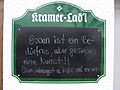 Rottach-Egern - Kramer Lad’l - Essen ist ein Bedürfnis
