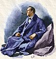 Sherlock Holmes - The Man with the Twisted Lip (colored)
