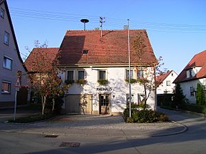The town hall of Weilheim