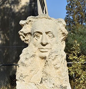 Aivazovsky bust, Melkonian Educational Institute, Nicosia