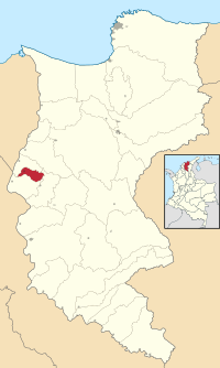 Location of the municipality and town of Concordia in the Department of Magdalena.