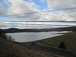 Curwensville Lake, Curwensville, Pennsylvania April 2015.JPG