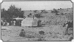 Earp camp near Vidal