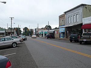 Downtown Eutaw, Alabama, in 2009