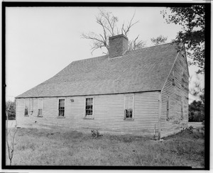 Historical American Buildings Survey L. C. Durette, Photographer Oct. 2, 1936 EXTERIOR FROM NORTH WEST - Parsonage, Newington, Rockingham County, NH HABS NH,8-NEWI,2-6