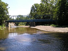 Huron River Blue Bridge