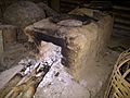Indonesian brick stove