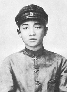 Kim Il-sung in 1927