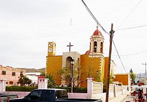 Santa Ana Parish in Nazas