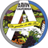 Official seal of Arvin, California
