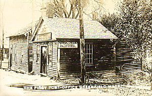 The First Post Office, Greenfield, MA