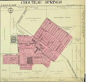 1915 Map Chouteau Springs p13