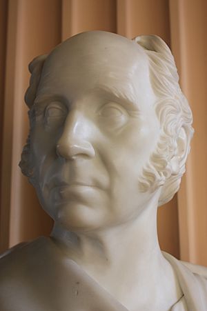 Bust of Thomas Charles Hope by Sir John Steell, Old College, University of Edinburgh