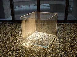 Condensation Cube of Haacke