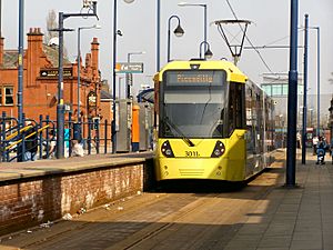 Eccles Tram Station - geograph.org.uk - 1801441