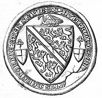 Fourth earl of hereford counter seal