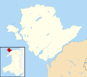 Isle of Anglesey UK map.svg