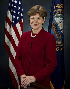 Jeanne Shaheen, official Senate photo portrait, 2009